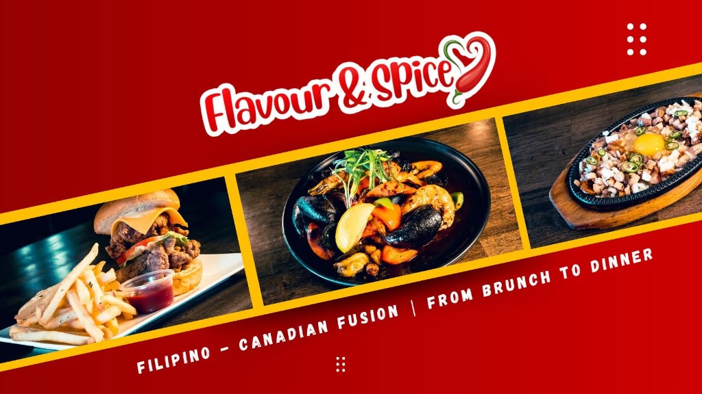 Flavour & Spice — Filipino-Canadian fusion dishes from brunch to dinner